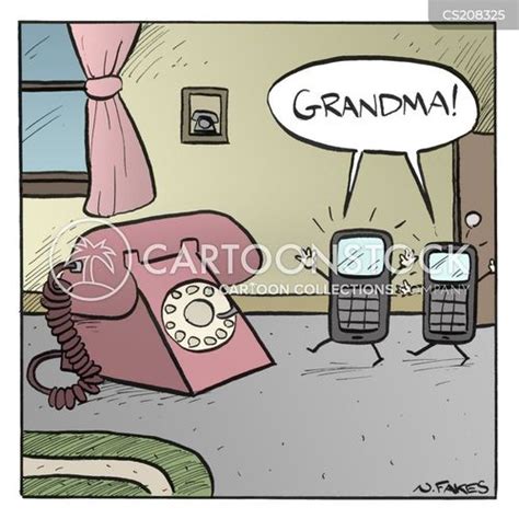 Landline Cartoons and Comics .